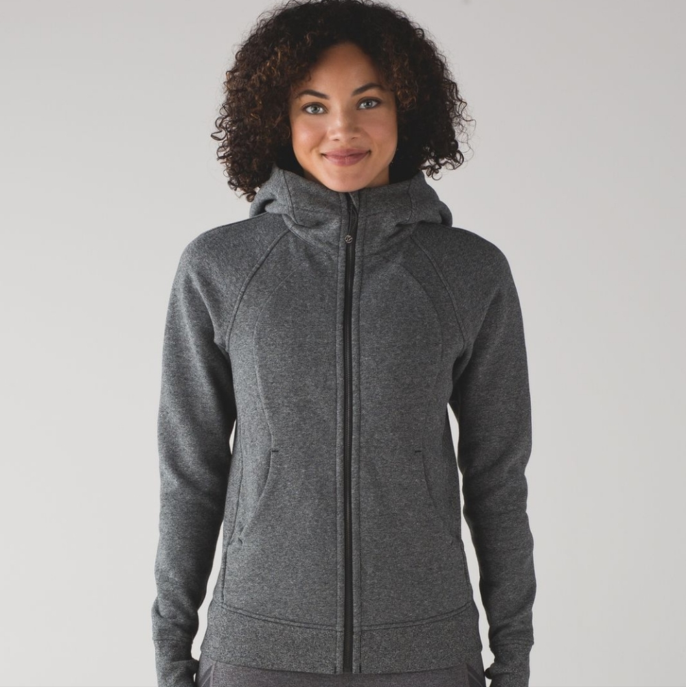 Lululemon Scuba Heathered Grey size 8
